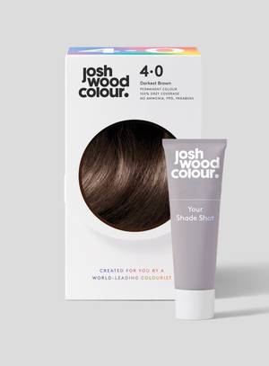 Permanent Hair Colour 4.0 - Darkest Brown + Shade Shot