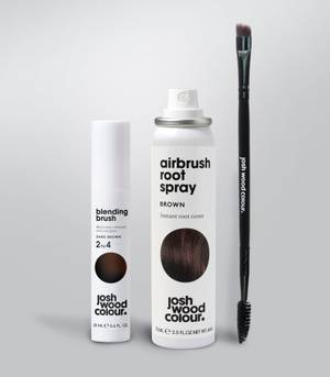 Dark Brown Root Blend and Spray Set