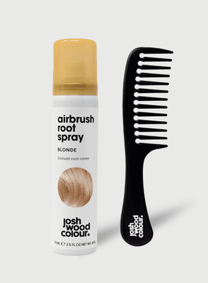 Champagne Blonde Airbrush Root Spray and Comb Bundle